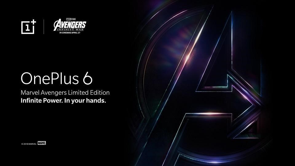 OnePlus 6 Avengers: Infinity War Special Edition