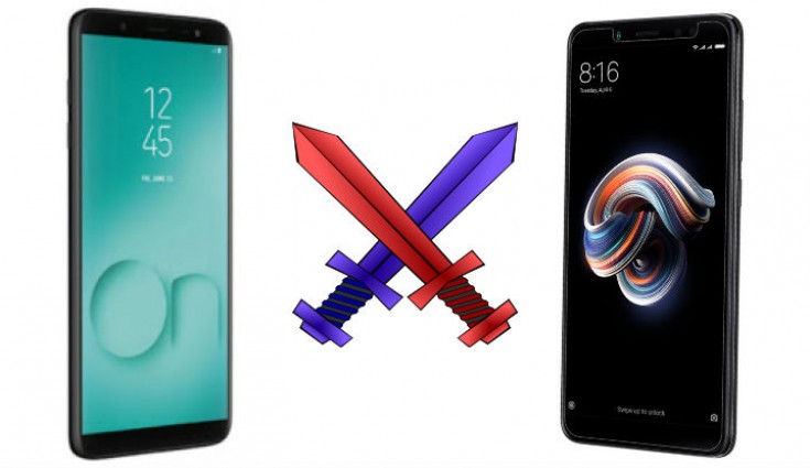Samsung Galaxy On8 vs Xiaomi Redmi Note 5 Pro