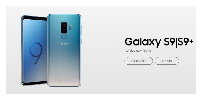 Samsung Galaxy S9-S9Plus-IceBlue